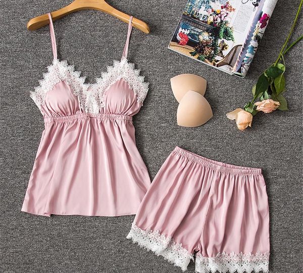 daeyard silk pajamas for women lace trimmed nightwear satin pajamas with shorts 4-piece sleepwear suits casual home clothes99, Black;red
daeyard silk pajamas for women lace trimmed nightwear satin pajamas with shorts 4-piece sleepwear suits casual home clothes99, Black;red