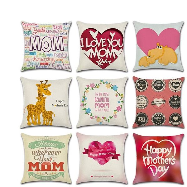 fashion cute cartoon mama cushion cover linen 45*45cm decor love mom pillow case for sofa home happy mothers' day pillowcase
fashion cute cartoon mama cushion cover linen 45*45cm decor love mom pillow case for sofa home happy mothers' day pillowcase