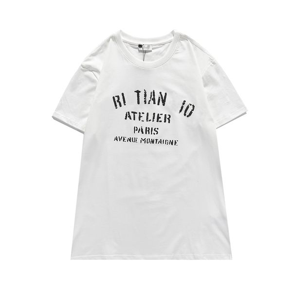 21ss designer tide t shirts chest letter laminated print short sleeve high street loose oversize casual t-shirt 100% pure cotton for men an, White;black
21ss designer tide t shirts chest letter laminated print short sleeve high street loose oversize casual t-shirt 100% pure cotton for men an, White;black