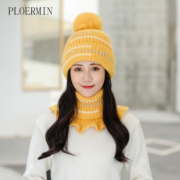 new winter fur pompom knit hat women bonnet hat scarf sets girl sweet and cute outdoor cycling fleece inside warm skullies caps, Blue;gray
new winter fur pompom knit hat women bonnet hat scarf sets girl sweet and cute outdoor cycling fleece inside warm skullies caps, Blue;gray