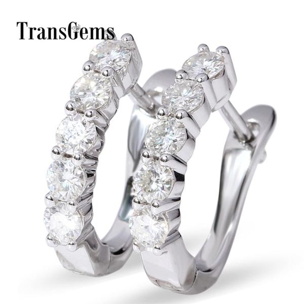 hoop & huggie transgems moissanite earrings 14k white gold type with 1 ctw 3mm fgh "u", Golden;silver
hoop & huggie transgems moissanite earrings 14k white gold type with 1 ctw 3mm fgh "u", Golden;silver