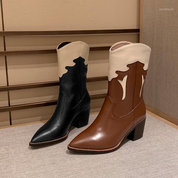 boots 2021 winter shoes women's ankle femme cow leather mixed colors brand west zapatos de mujer1, Black
boots 2021 winter shoes women's ankle femme cow leather mixed colors brand west zapatos de mujer1, Black