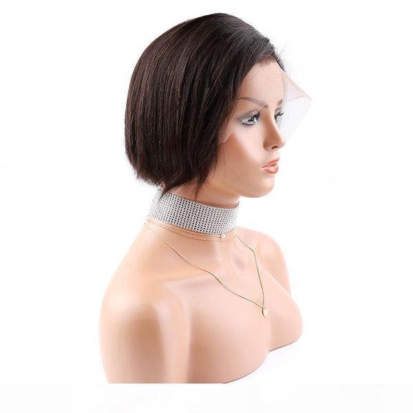 6inch 8inch 180% short bob silky straight hair lace wigs natural black human hair wigs full lace wig front lace wig 2020 sale, Black;brown
6inch 8inch 180% short bob silky straight hair lace wigs natural black human hair wigs full lace wig front lace wig 2020 sale, Black;brown