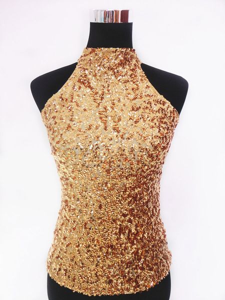 allover halter sequin vest womens t-shirt sleeveless short tank paillettes clubwear party festival feminino, Black;red
allover halter sequin vest womens t-shirt sleeveless short tank paillettes clubwear party festival feminino, Black;red