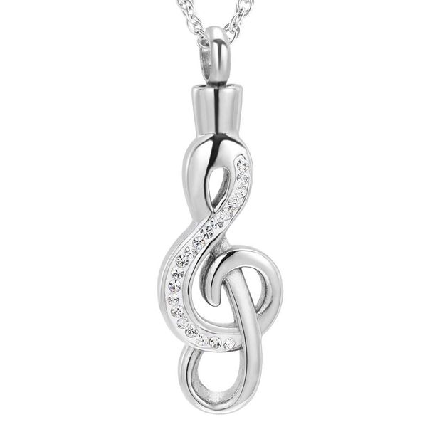 new fashione stainless steel music note urn necklace cremation jewelry for ashes keepsake memorial jewelry for women and men, Silver
new fashione stainless steel music note urn necklace cremation jewelry for ashes keepsake memorial jewelry for women and men, Silver