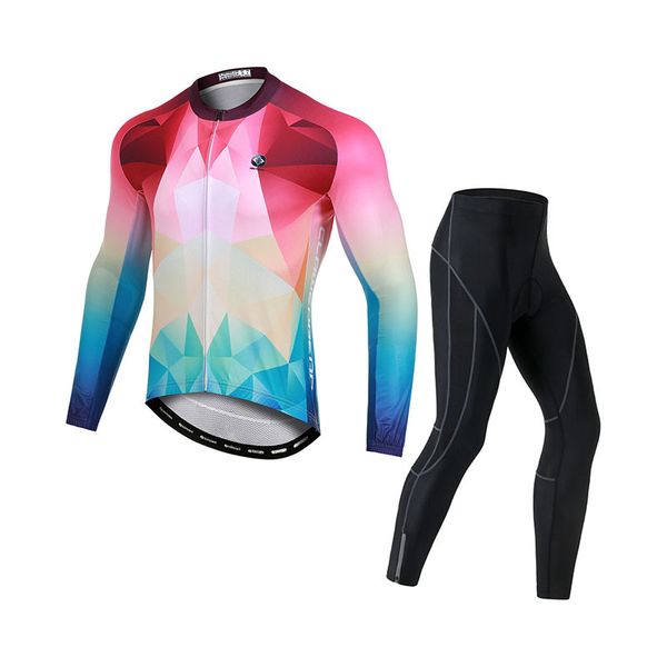 racing sets cycling jersey 2021 autumn spring breathable ropa long sleeve bike clothes outdoor sports jacket s-3xl, Black;blue
racing sets cycling jersey 2021 autumn spring breathable ropa long sleeve bike clothes outdoor sports jacket s-3xl, Black;blue