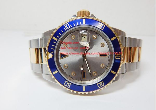 factory supplier sapphire 40mm ceramic two tone gold 116613 116613lb automatic mechanical mens men's watch watches, Slivery;brown
factory supplier sapphire 40mm ceramic two tone gold 116613 116613lb automatic mechanical mens men's watch watches, Slivery;brown
