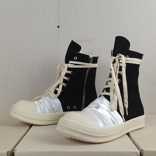 high street canvas boots men 2022 fashion sneaker breathable casual style men boots p25d50, Black
high street canvas boots men 2022 fashion sneaker breathable casual style men boots p25d50, Black