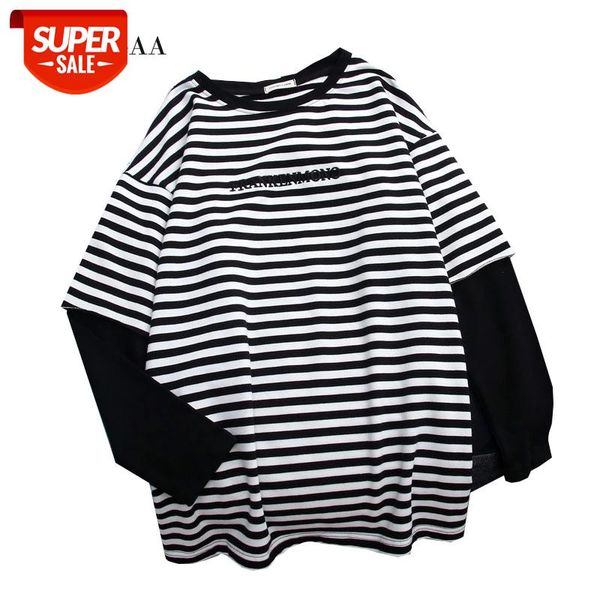 striped t shirt women patchwork fake 2 piece woman t-shirt new women's tee shirt long sleeve t-shirts o-neck women #us2i, White
striped t shirt women patchwork fake 2 piece woman t-shirt new women's tee shirt long sleeve t-shirts o-neck women #us2i, White