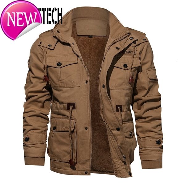 2020 new mens jackets plus size 4xl military bomber jacket men's casual thicken warm cotton cargo flight jackets and coats male, Black
2020 new mens jackets plus size 4xl military bomber jacket men's casual thicken warm cotton cargo flight jackets and coats male, Black