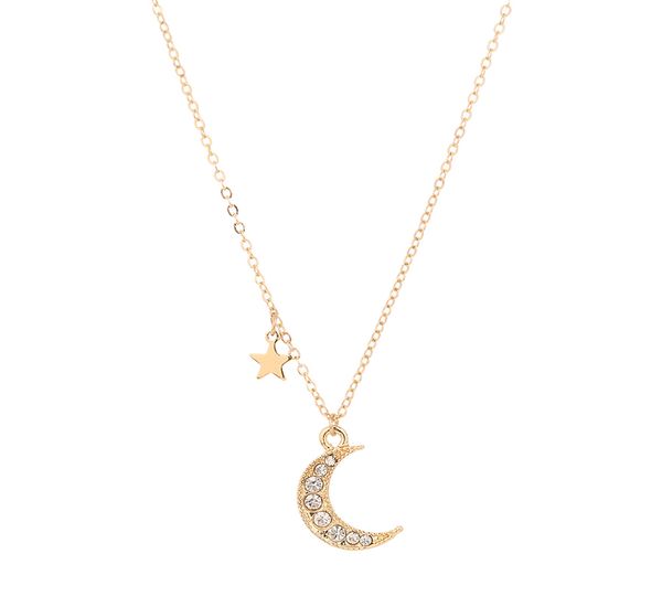 japanese and korean diamond-studded simple wild necklace, star and moon necklace, niche light luxury design temperament clavicle chain, Black
japanese and korean diamond-studded simple wild necklace, star and moon necklace, niche light luxury design temperament clavicle chain, Black