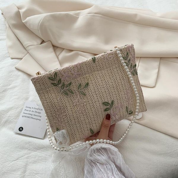 woven bag 2020 new chain crossbody shoulder bags pearl beading embroidery clutch party travel fashion packet b401
woven bag 2020 new chain crossbody shoulder bags pearl beading embroidery clutch party travel fashion packet b401