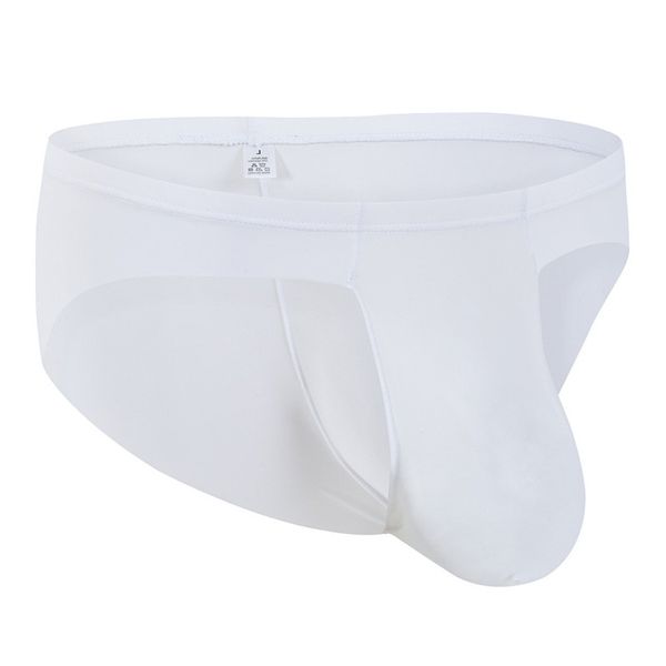 men's ice silk seamless ultra-thin silky panties u convex translucent low waist briefs comfortable cool underwear, Black;white
men's ice silk seamless ultra-thin silky panties u convex translucent low waist briefs comfortable cool underwear, Black;white
