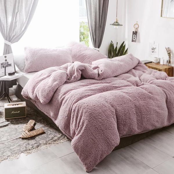 thicken winter warm fleece bedding set solid color sherpa duvet cover pillowcase bed sheet kids bedclothes christmas gift1
thicken winter warm fleece bedding set solid color sherpa duvet cover pillowcase bed sheet kids bedclothes christmas gift1
