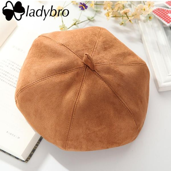berets ladybro autumn winter british fashion women suede hat beret pumpkin octagonal cute painter boinas mujer beanie, Blue;gray
berets ladybro autumn winter british fashion women suede hat beret pumpkin octagonal cute painter boinas mujer beanie, Blue;gray