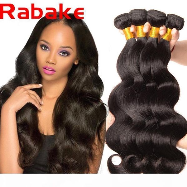 4pcs lot rabake human hair body wave 100% natural weave hair bundles remy extensions factory outlet price 8a grade, Black
4pcs lot rabake human hair body wave 100% natural weave hair bundles remy extensions factory outlet price 8a grade, Black