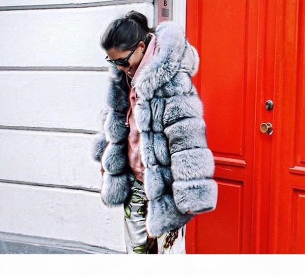 new arrival winter thick warm women fur coat hooded artificial sliver fox fur coat ladies faux fur coats overcoat, Black
new arrival winter thick warm women fur coat hooded artificial sliver fox fur coat ladies faux fur coats overcoat, Black