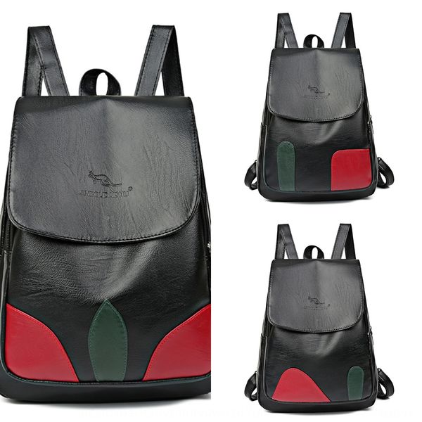 women's bag new thickened soft leather backpack korean fashion women's splicing color contrast wear-resistant large backpackcapaci
women's bag new thickened soft leather backpack korean fashion women's splicing color contrast wear-resistant large backpackcapaci