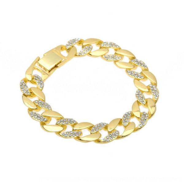 xinqiao hip-hop accessories semi diamond plated alloy accessories cuban popular bracelet rimless bracelet e6zyl, Golden;silver
xinqiao hip-hop accessories semi diamond plated alloy accessories cuban popular bracelet rimless bracelet e6zyl, Golden;silver
