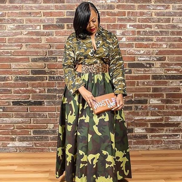 maxi dress female clothing plus size women clothes streetwear casual fashion autumn camouflage print panelled slim, Black;gray
maxi dress female clothing plus size women clothes streetwear casual fashion autumn camouflage print panelled slim, Black;gray