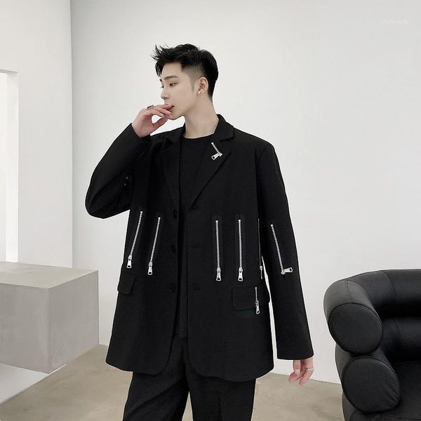 male women couple fashion show suit coat outerwear men zipper streetwear hip hop casual suit blazers jacket1, White;black
male women couple fashion show suit coat outerwear men zipper streetwear hip hop casual suit blazers jacket1, White;black
