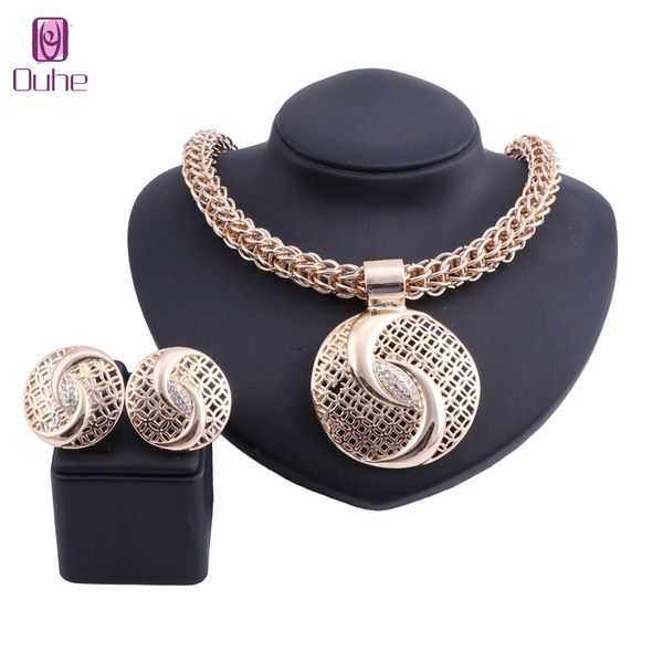 latest big dubai gold color crystal jewelry sets fashion nigerian wedding african beads costume necklace earring, Silver
latest big dubai gold color crystal jewelry sets fashion nigerian wedding african beads costume necklace earring, Silver