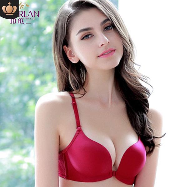 paerlan non-steel front buckle female bra non-slip shoulder sports vest type one-piece seamless gathered underwear + panties set, Red;black
paerlan non-steel front buckle female bra non-slip shoulder sports vest type one-piece seamless gathered underwear + panties set, Red;black