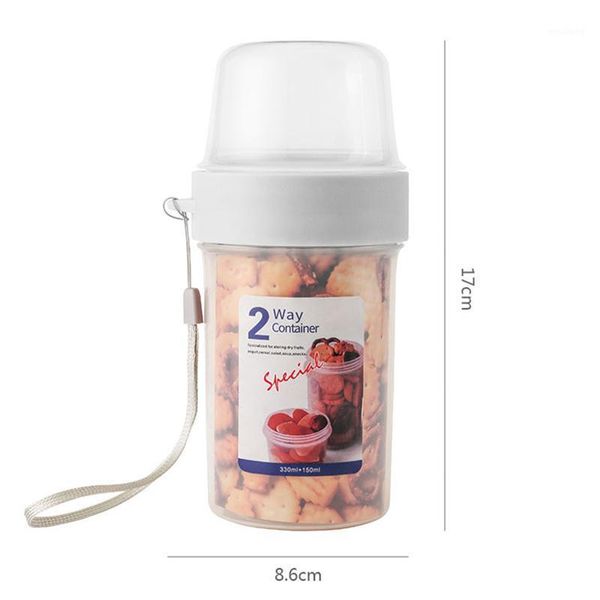 storage bottles & jars fresh-keeping box double-layer sealed compartment transparent breakfast leak-proof cup type hug-deal1
storage bottles & jars fresh-keeping box double-layer sealed compartment transparent breakfast leak-proof cup type hug-deal1