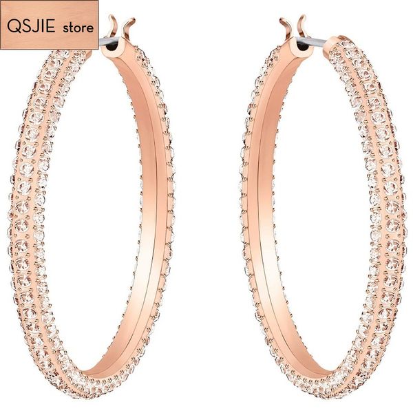 qsjie 1:1 swa birthday gift fashion design stone hollow yellow earrings glamorous fashion jewelry, Golden;silver
qsjie 1:1 swa birthday gift fashion design stone hollow yellow earrings glamorous fashion jewelry, Golden;silver