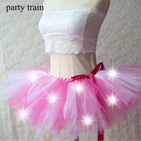 stage hand made with light tutu gauze dance dress music festival luminous skirt, Black;gray
stage hand made with light tutu gauze dance dress music festival luminous skirt, Black;gray