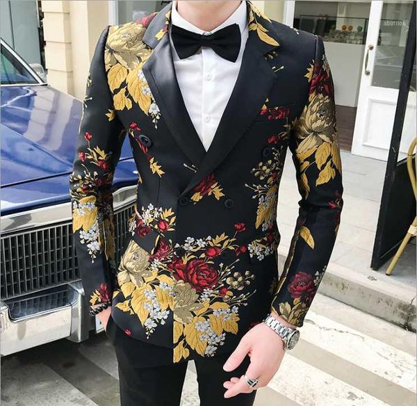 men's suits & blazers luxury blazer hombre mens slim fit jacket business affairs printing single man's suit loose coat chaqueta fo, White;black
men's suits & blazers luxury blazer hombre mens slim fit jacket business affairs printing single man's suit loose coat chaqueta fo, White;black
