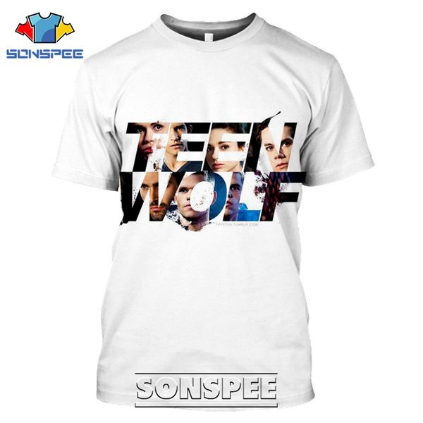 teen wolf tv series 3d print shirts comics anime aesthetic men clothing