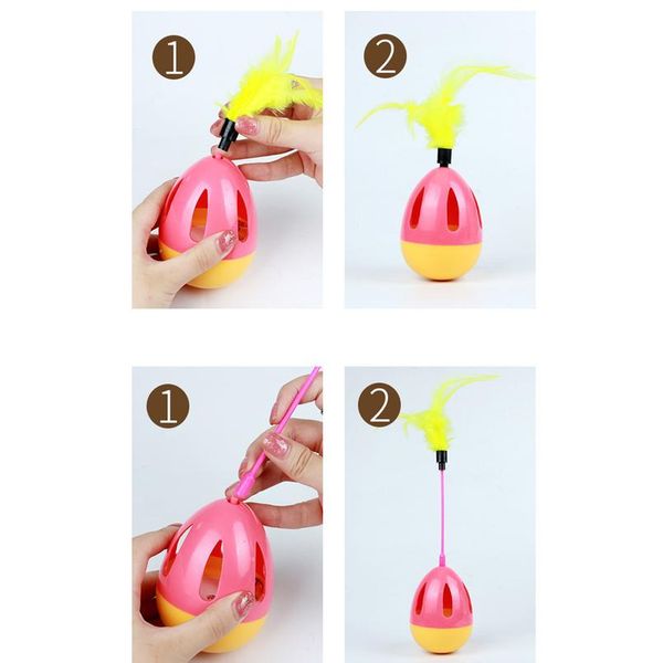 1pcs cat toys make a cat stick feather with small bell natural like birds random color black colou bbyhdc
1pcs cat toys make a cat stick feather with small bell natural like birds random color black colou bbyhdc