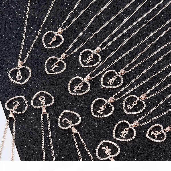 romantic love pendant necklace for girls 2020 women rhinestone initial letter necklace alphabet gold collars trendy new charms, Silver
romantic love pendant necklace for girls 2020 women rhinestone initial letter necklace alphabet gold collars trendy new charms, Silver
