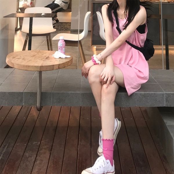 4sdei pink sniper sports sleeveless vest girl dressembroidered dress women's summer loose casual embroidered letter dress vmibj, Black;gray
4sdei pink sniper sports sleeveless vest girl dressembroidered dress women's summer loose casual embroidered letter dress vmibj, Black;gray