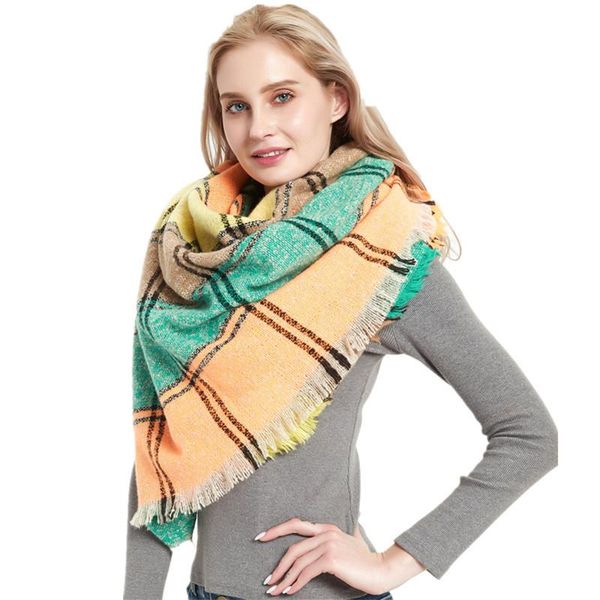 royalmaybe factory wholesale 2020 autumn and winter new thick plaid square scarf shawl ladies scarf, Blue;gray
royalmaybe factory wholesale 2020 autumn and winter new thick plaid square scarf shawl ladies scarf, Blue;gray