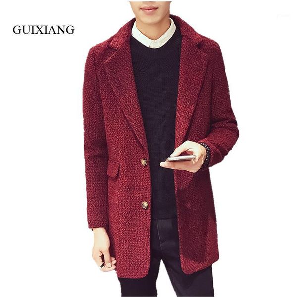 2020 new arrival style men woolen overcoat fashion leisure silm solid single breasted men's long style woolen trench coat m-3xl1, Black
2020 new arrival style men woolen overcoat fashion leisure silm solid single breasted men's long style woolen trench coat m-3xl1, Black