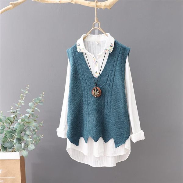 sleeveless literary fan knitted sweater vest female v neck solid color jacquard small straight sweater vest women, White;black
sleeveless literary fan knitted sweater vest female v neck solid color jacquard small straight sweater vest women, White;black
