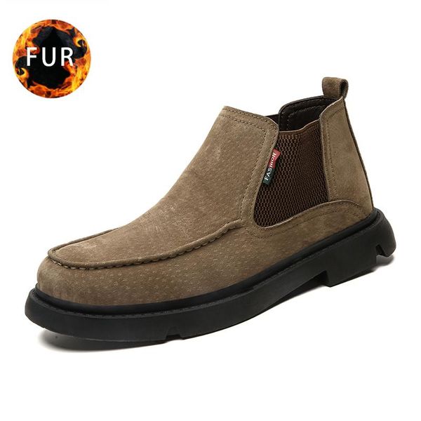 boots 2021 fashion winter snow warm men with plush casual work safety shoes comfortable ankle large size 48, Black
boots 2021 fashion winter snow warm men with plush casual work safety shoes comfortable ankle large size 48, Black