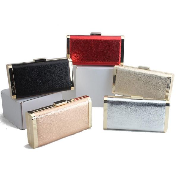 solid glitter leather evening bags box with chain shoulder bag shinny wedding banquet clutches fashion party rectangle purse
solid glitter leather evening bags box with chain shoulder bag shinny wedding banquet clutches fashion party rectangle purse