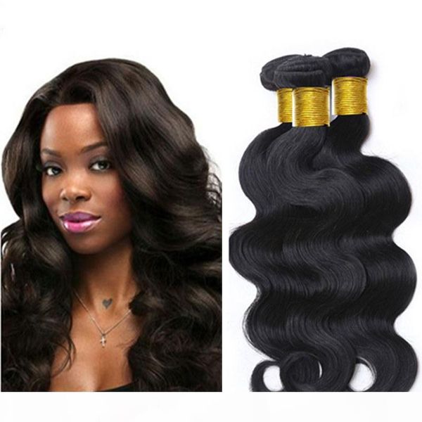 100% unprocessed human hair wefts virgin brazilian hair weaves body wave bundles peruvian indian malaysian mongolian hair extensions, Black
100% unprocessed human hair wefts virgin brazilian hair weaves body wave bundles peruvian indian malaysian mongolian hair extensions, Black