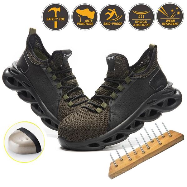 indestructible ryder shoes men steel toe cap work safety shoes puncture-proof boots outdoor man lightweight breathable sneakers, Black
indestructible ryder shoes men steel toe cap work safety shoes puncture-proof boots outdoor man lightweight breathable sneakers, Black