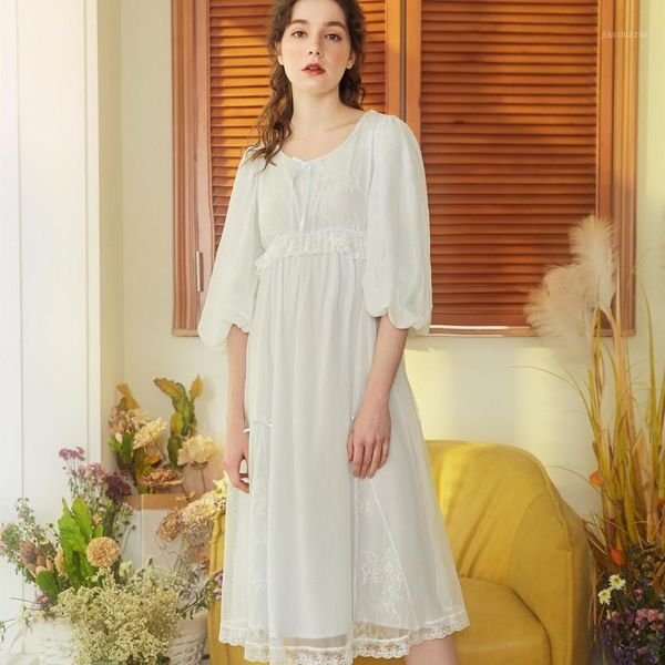 wasteheart pink blue women homewear female sleepwear night dress long lace o neck nightwear nightgown sleepwear court gown1, Black;red
wasteheart pink blue women homewear female sleepwear night dress long lace o neck nightwear nightgown sleepwear court gown1, Black;red