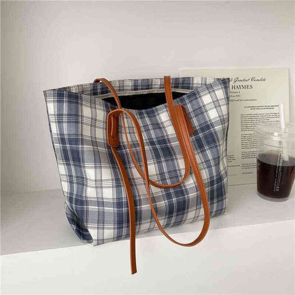 shopping bags fashionable japanese tote bag women plaid print shoulder bag for women handbags ol ladies hand bags simple big bag bolsa mujer
shopping bags fashionable japanese tote bag women plaid print shoulder bag for women handbags ol ladies hand bags simple big bag bolsa mujer