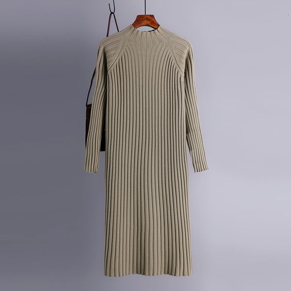 2021 new chic autumn winter maxi thick women flare sleeve casual warm straight long sweater female loose knit dress lhhm, Black;gray
2021 new chic autumn winter maxi thick women flare sleeve casual warm straight long sweater female loose knit dress lhhm, Black;gray