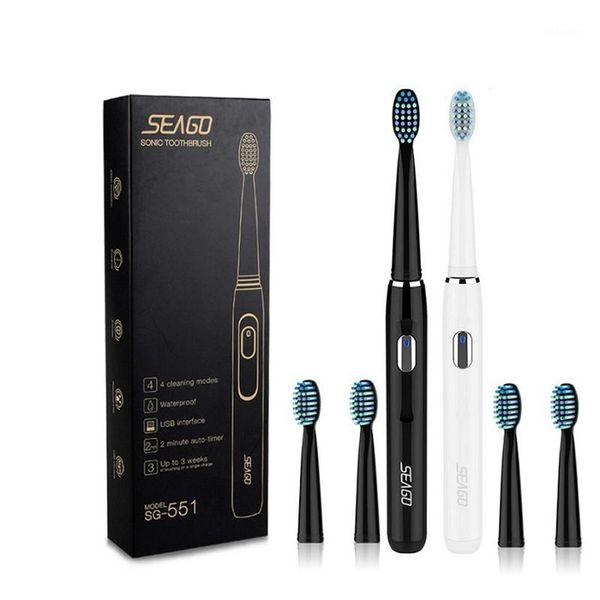seago sonic electric toothbrush sg-551 travel brush 4 mode usb charger rechargeable tooth brushes replacement heads set1
seago sonic electric toothbrush sg-551 travel brush 4 mode usb charger rechargeable tooth brushes replacement heads set1