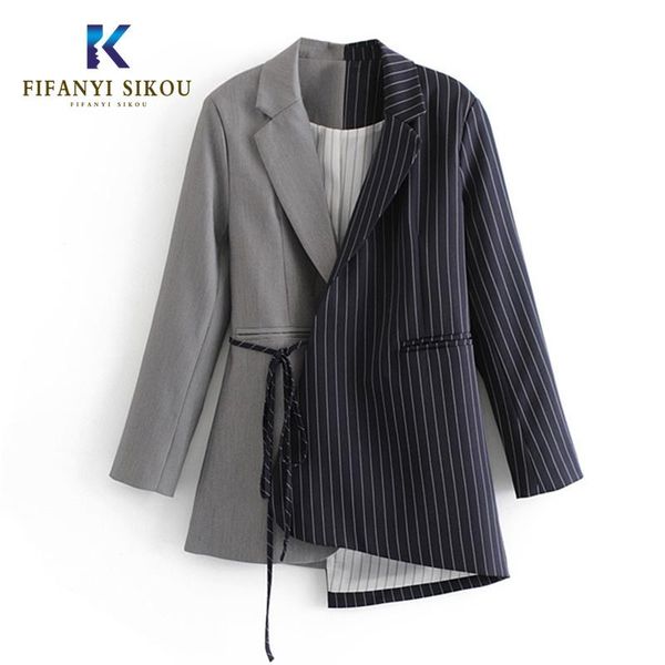 fashion patchwork design blazer women 2020 formal blazers lady office work suit casual jackets coat women blazer jacket female, White;black
fashion patchwork design blazer women 2020 formal blazers lady office work suit casual jackets coat women blazer jacket female, White;black