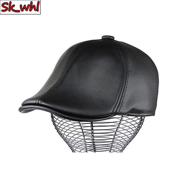 berets 2021 fashion men beret hat real leather flat cap cowhide autumn winter male gatsby mens caps, Blue;gray
berets 2021 fashion men beret hat real leather flat cap cowhide autumn winter male gatsby mens caps, Blue;gray