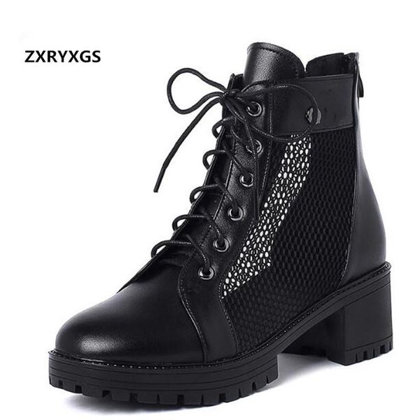 zxryxgs cowhide mesh cool ankle boots women sandals non-slip thick heels summer sandals women shoes fashion leather, Black
zxryxgs cowhide mesh cool ankle boots women sandals non-slip thick heels summer sandals women shoes fashion leather, Black