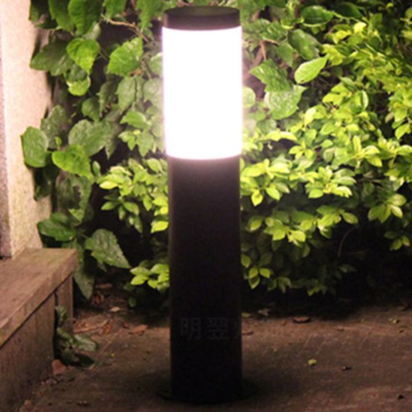 60cm Landscape Post Light Waterproof Ip65 Stainless Outdoor Garden Lawn Pillar Light Post Lamp Bollard Light